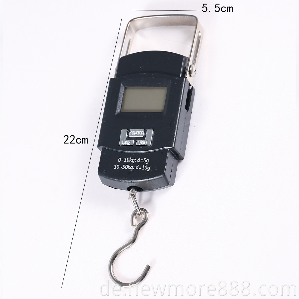 110lb/50kg Electronic Digital Fish Hook Hanging Scale